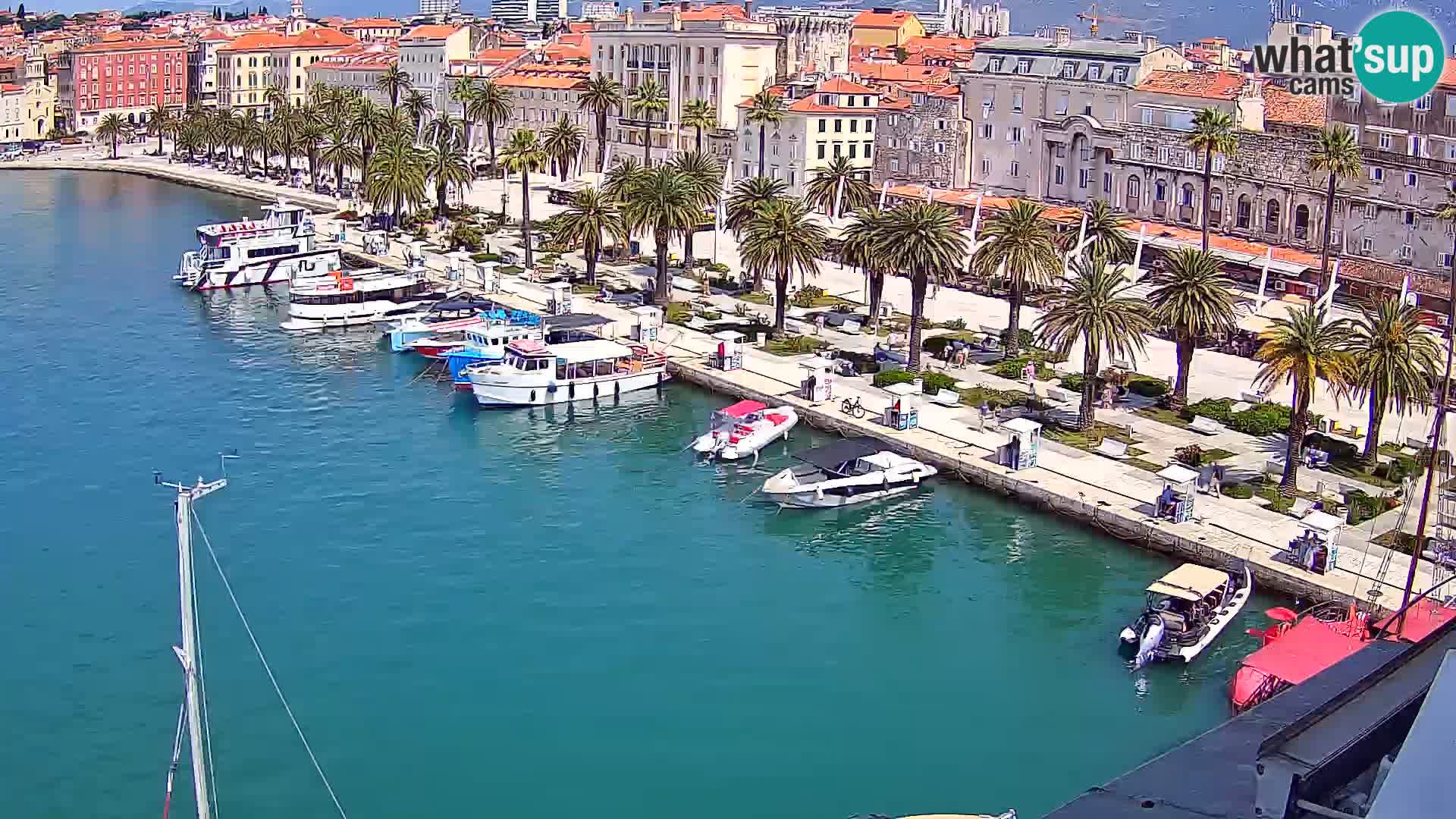 Split Riva Live webcam panorama