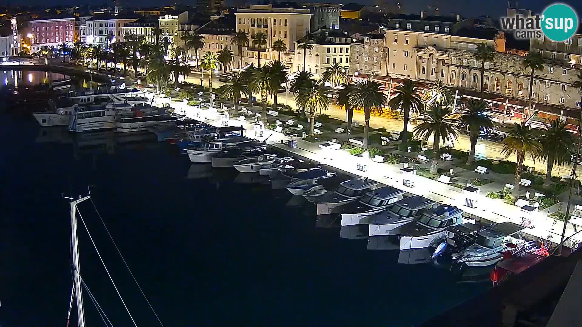 Split Riva Live webcam panorama
