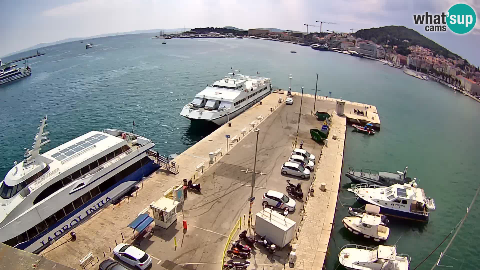 Split Riva Live webcam panorama