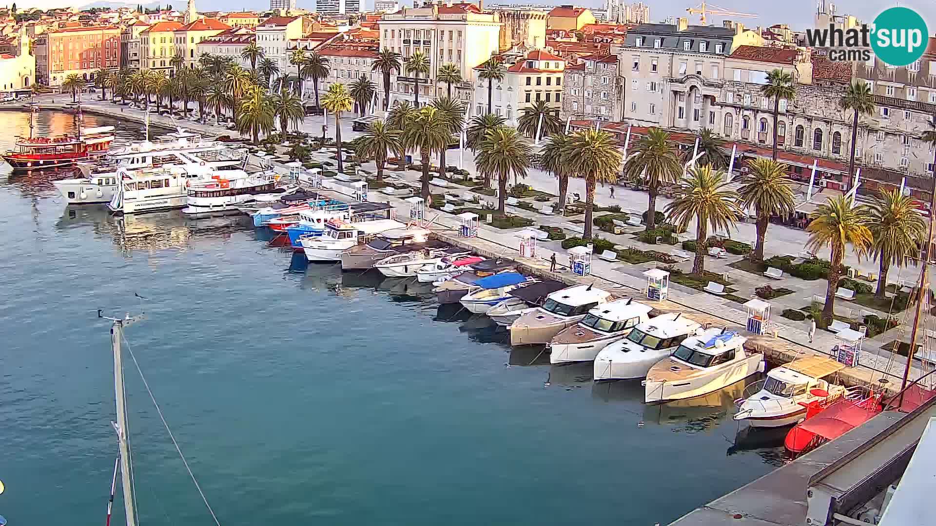 Split Riva Live webcam panorama