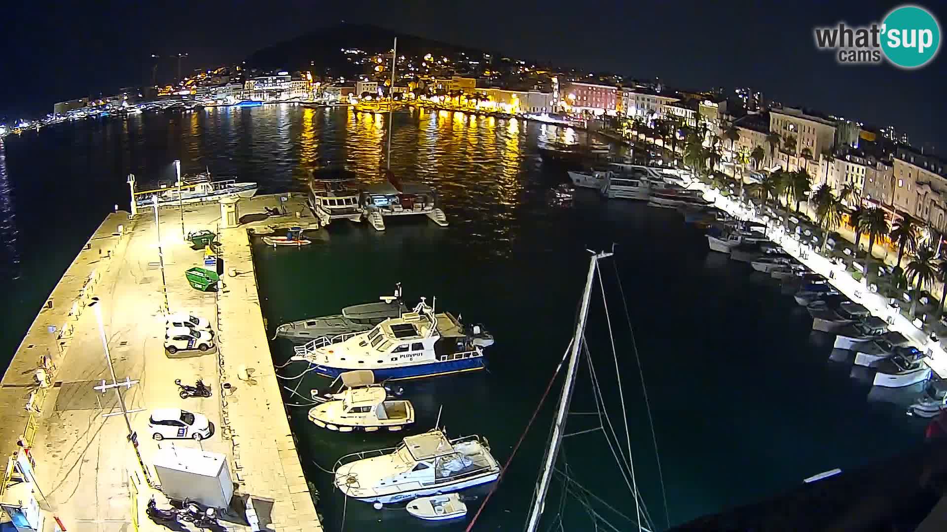 Split Riva Live webcam panorama