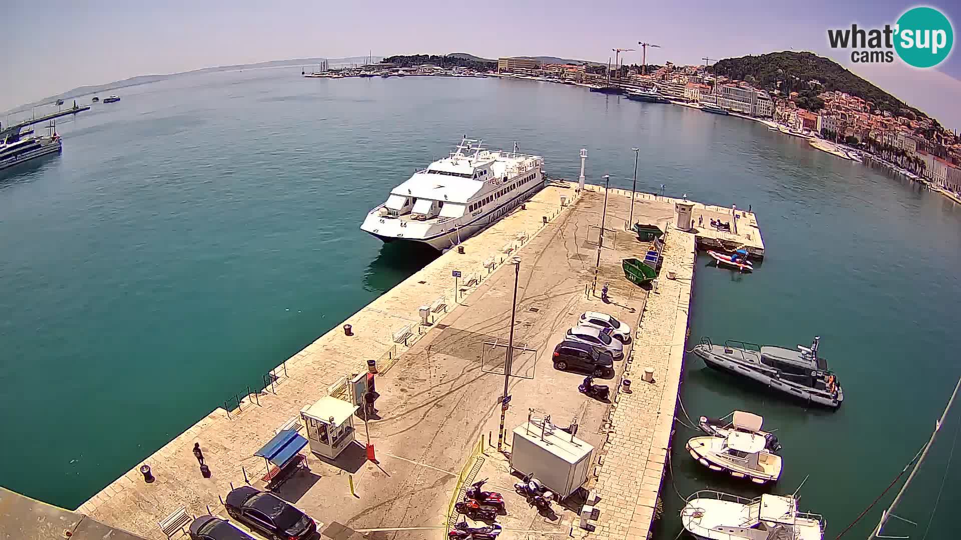 Webcam LIVE Split riva and port
