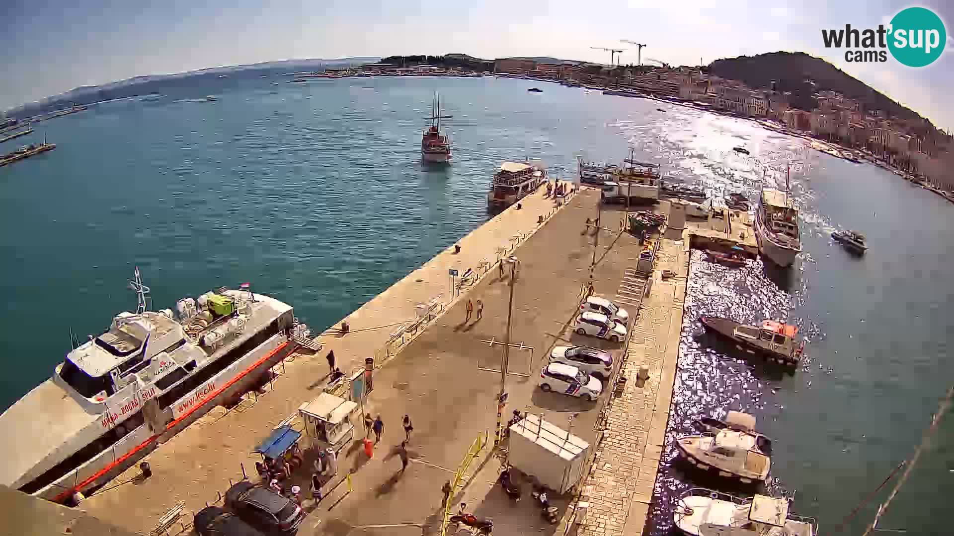 Webcam LIVE Split riva and port