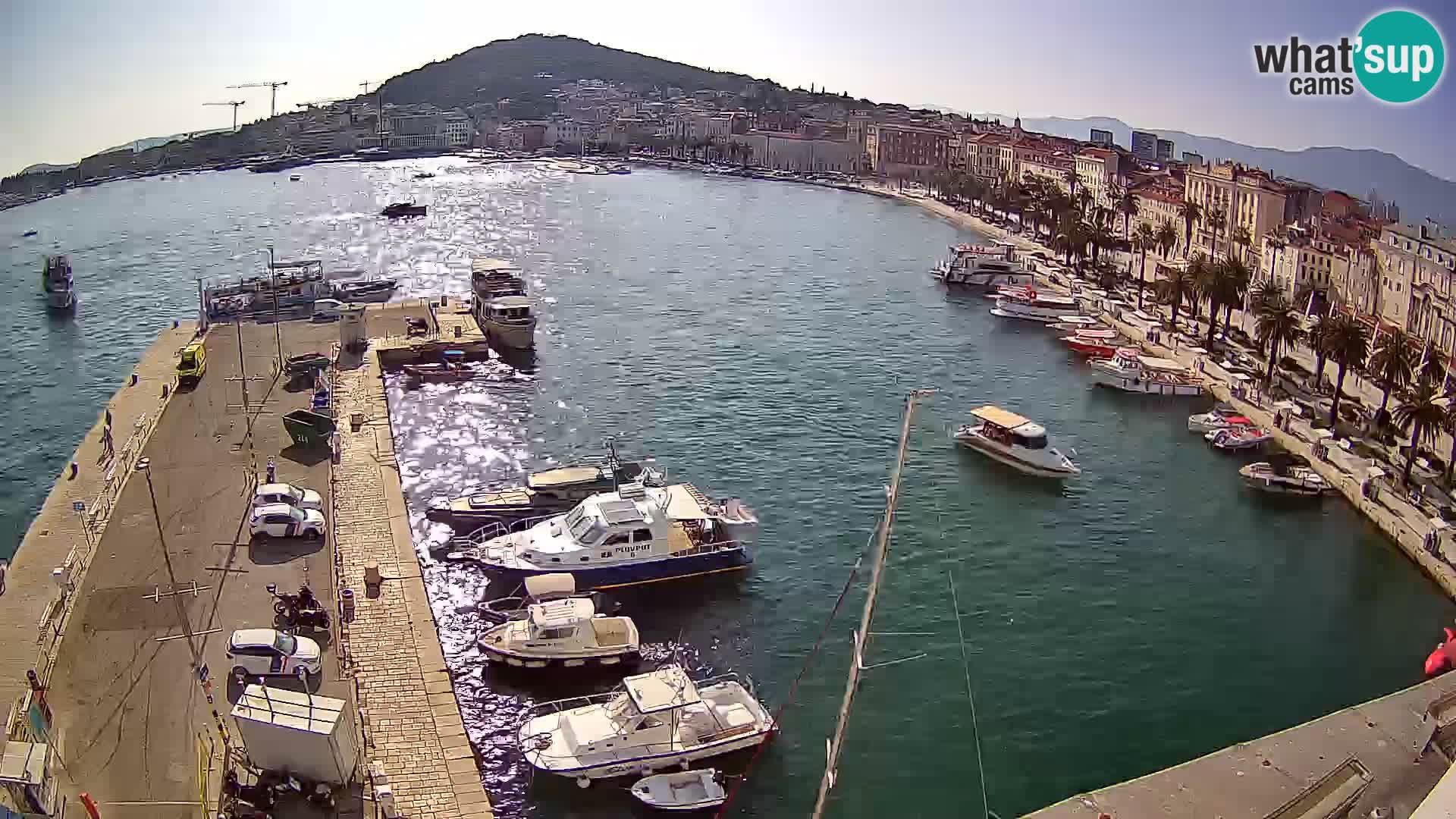 Split Riva Live webcam panorama