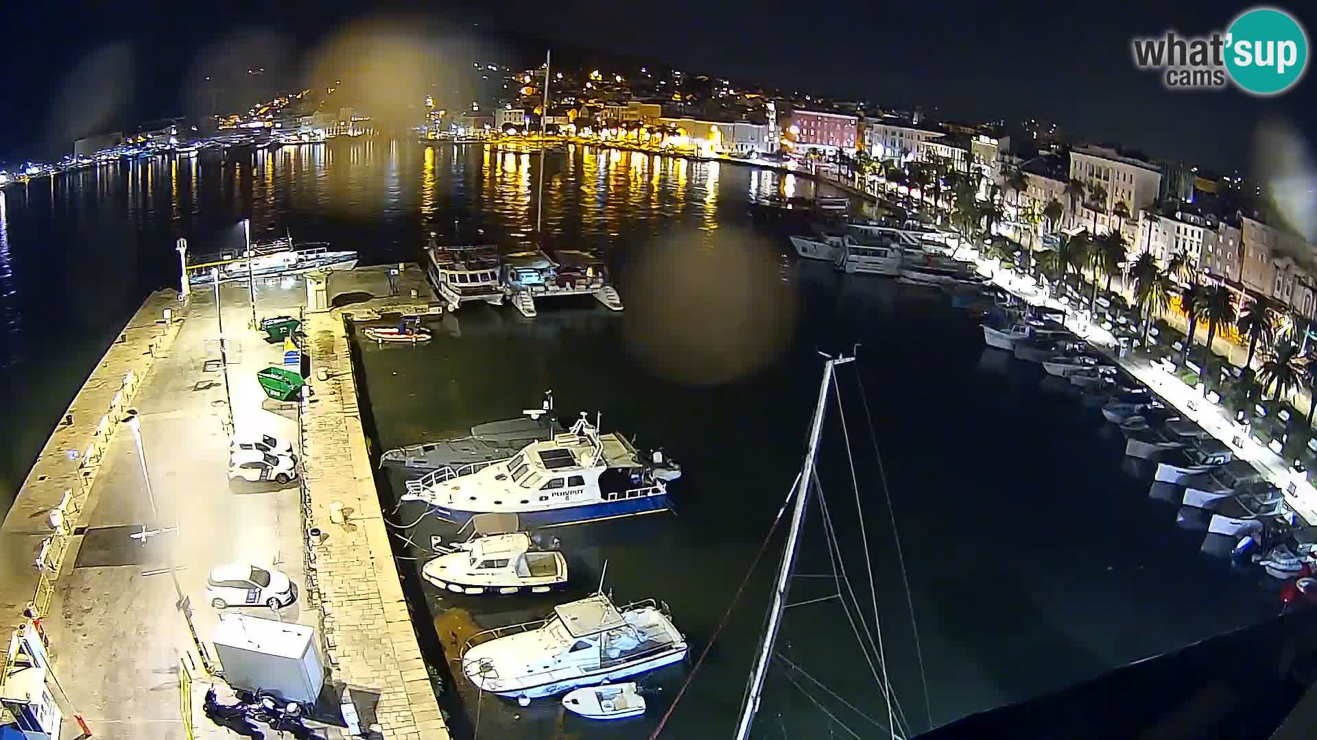 Kamera v živo Split  riva in pristanišče