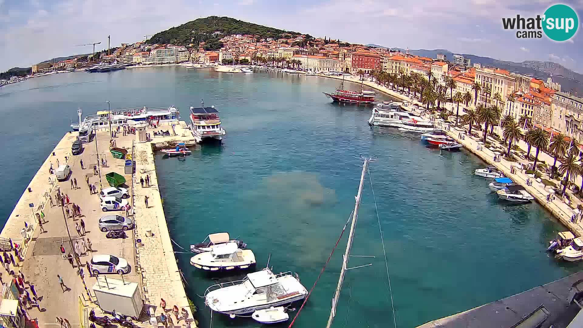 Webcam LIVE Split riva and port