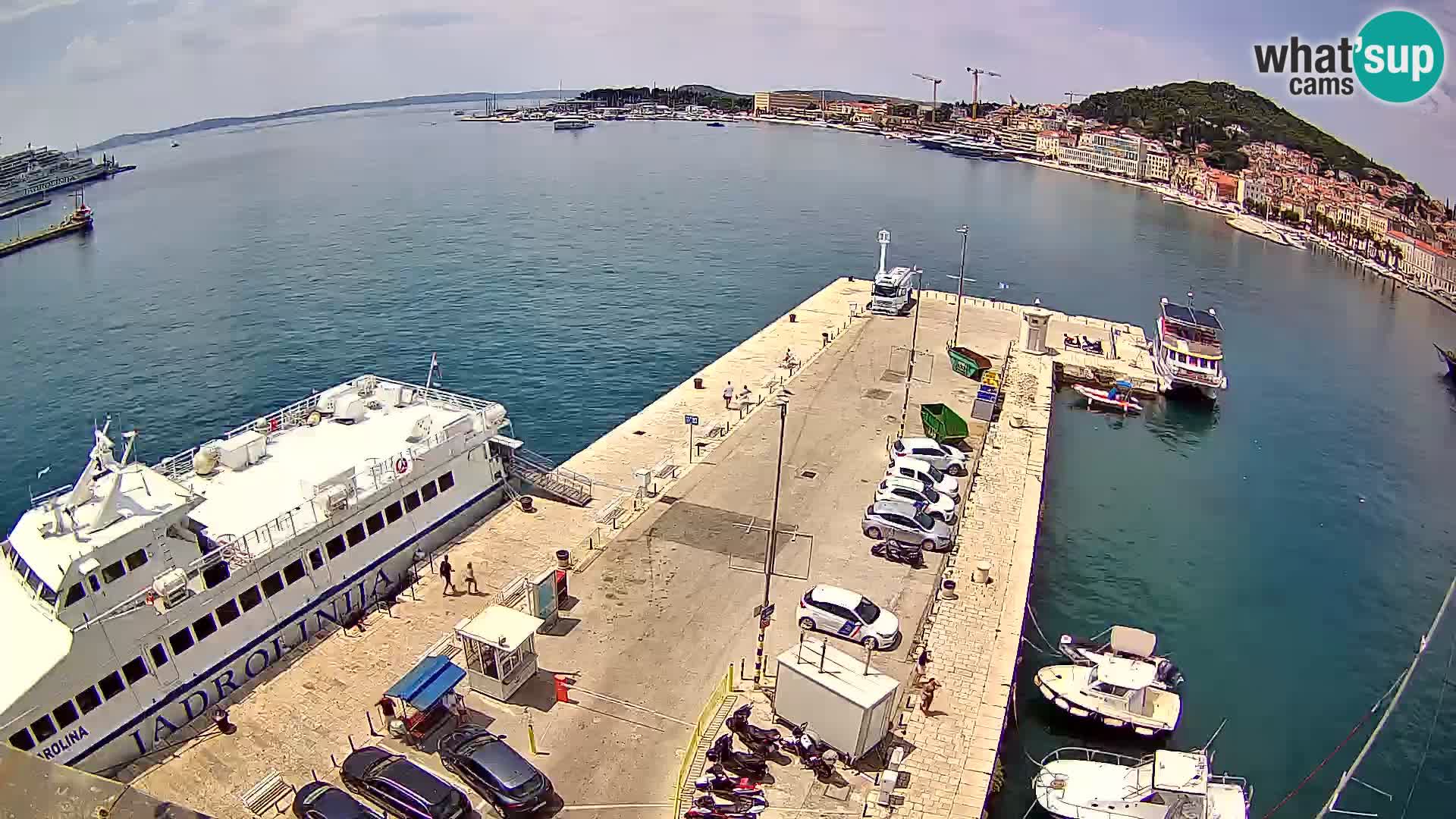 Webcam LIVE Split riva and port