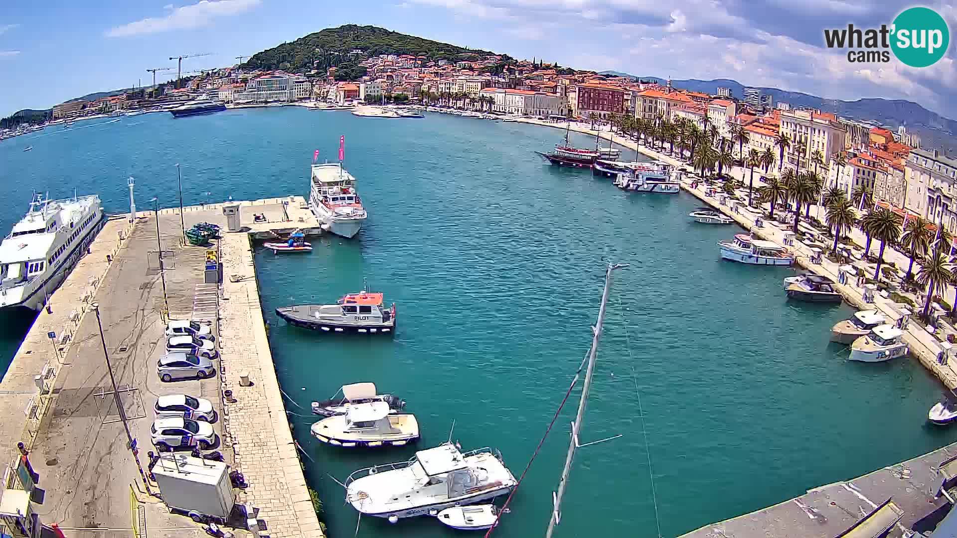 Webcam LIVE Split riva and port