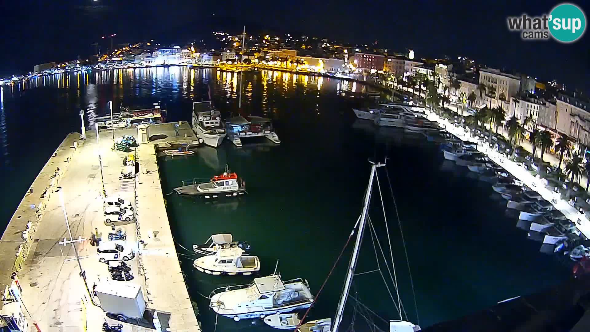 Webcam live Spalato riva e porto
