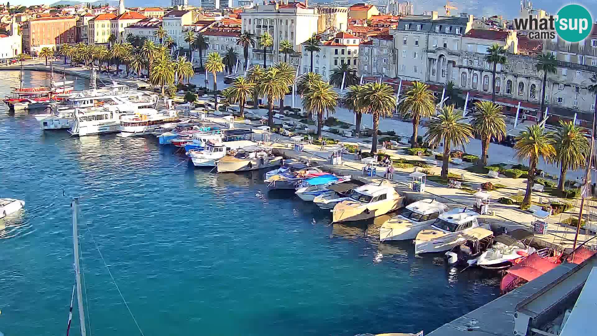Split Riva Live webcam panorama