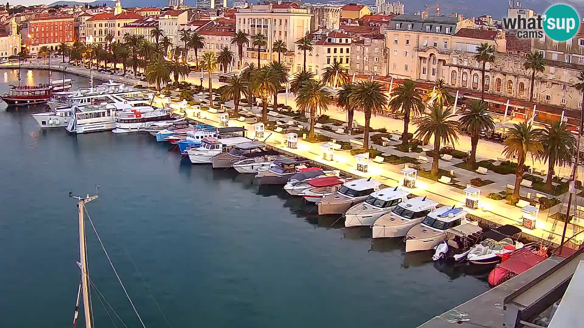 Webcam LIVE Split riva and port