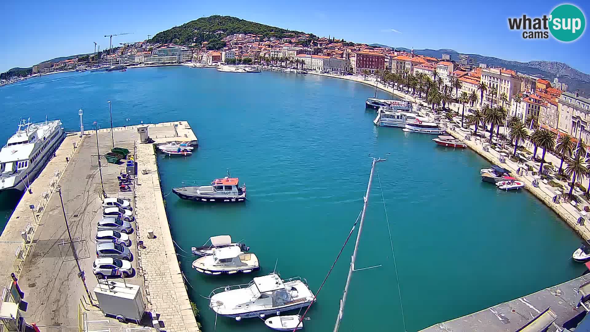 Camera en vivo Split puerto