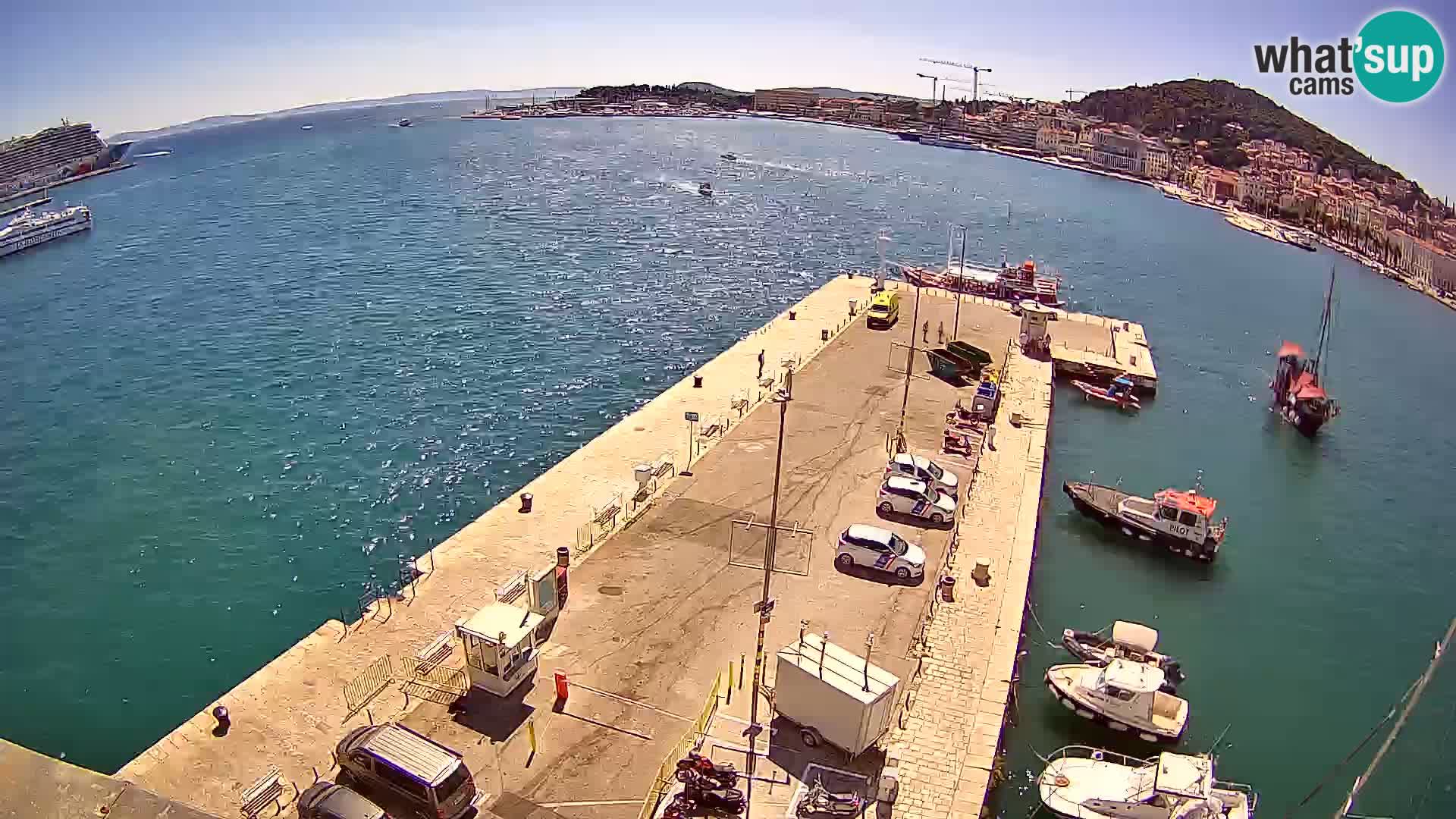 Panorama Split webcam Riva