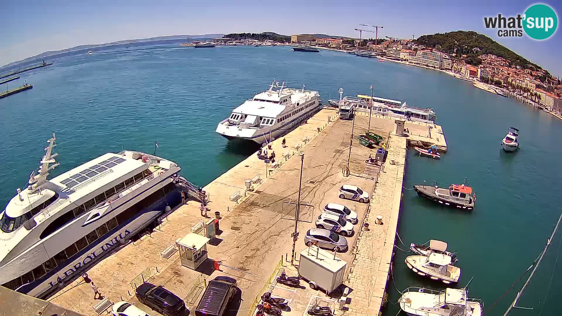 Camera en vivo Split puerto