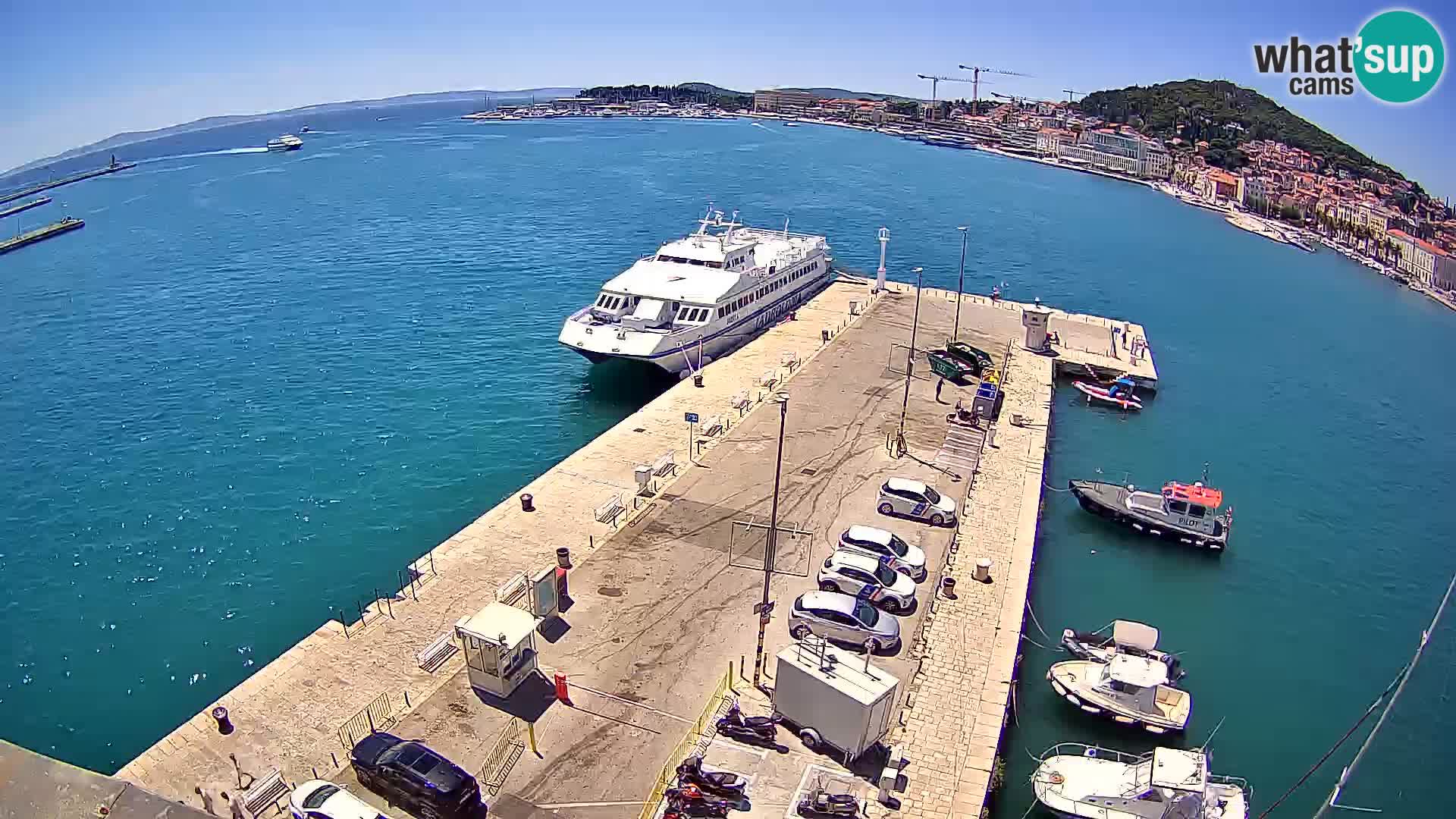 Split v živo panoramska kamera