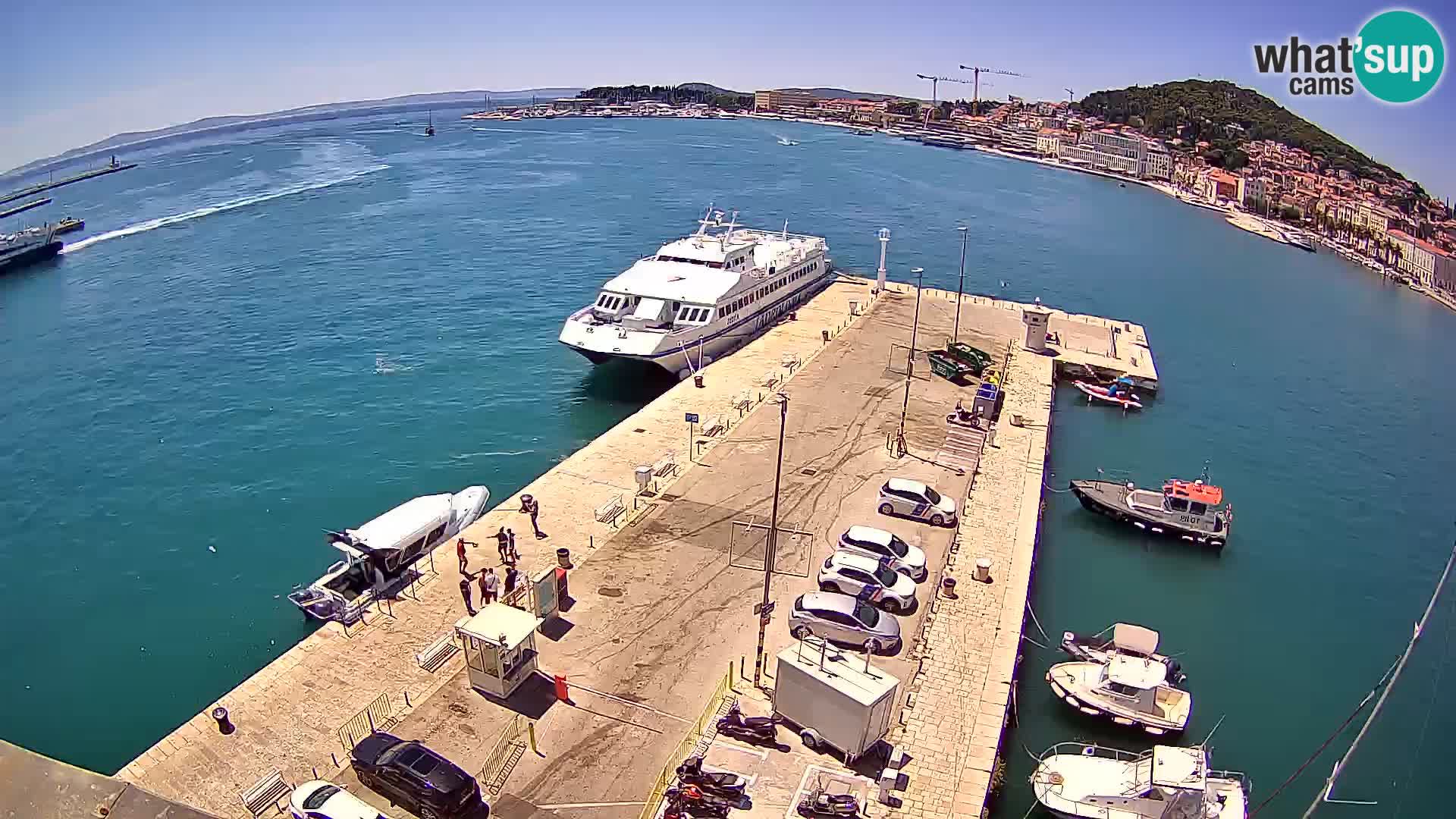 Split v živo panoramska kamera