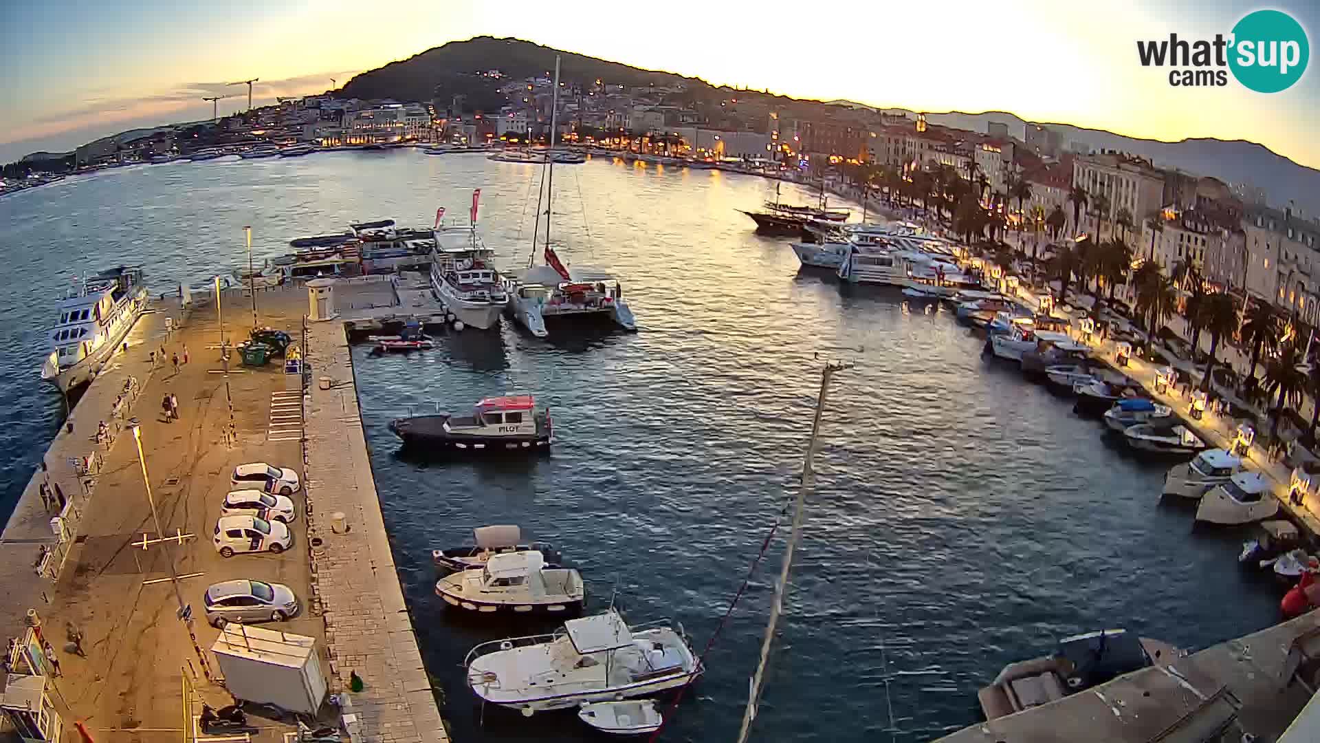 Split livecam panorama