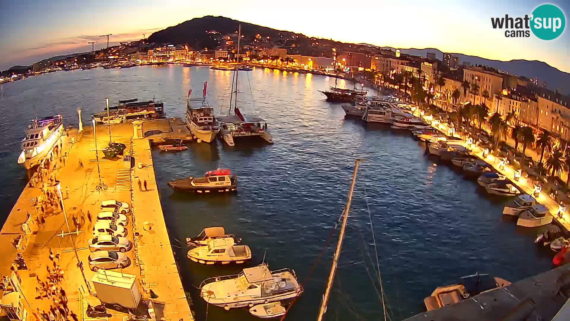 Webcam LIVE Split riva and port