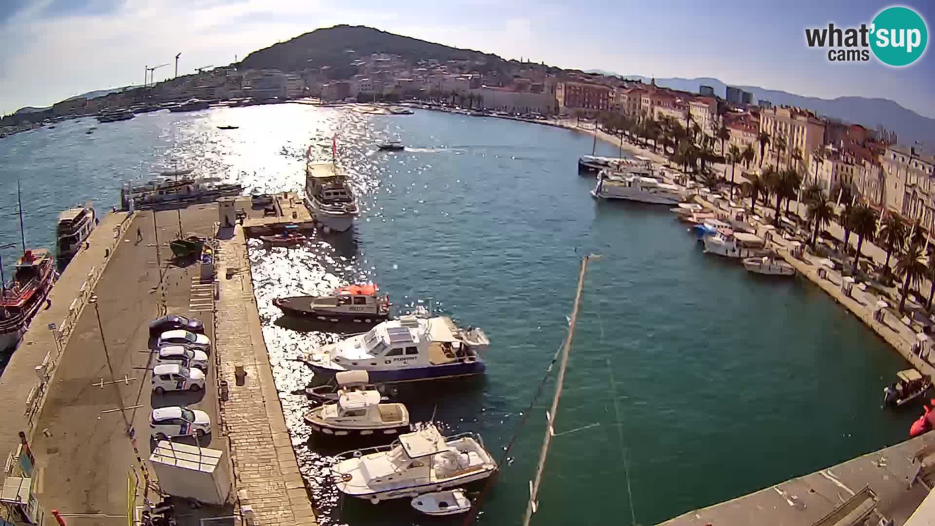 Split Riva Live webcam panorama
