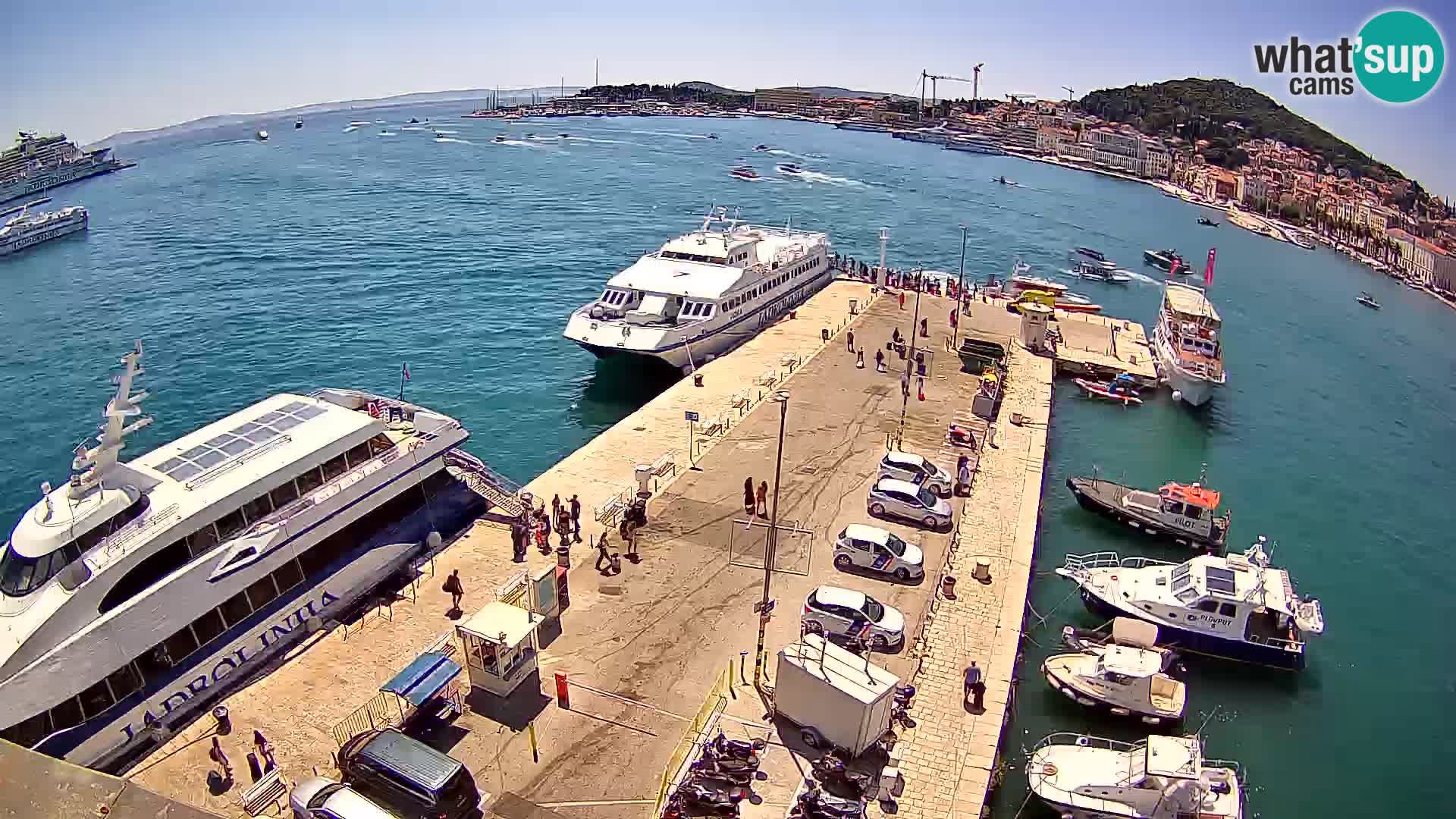 Split livecam panorama