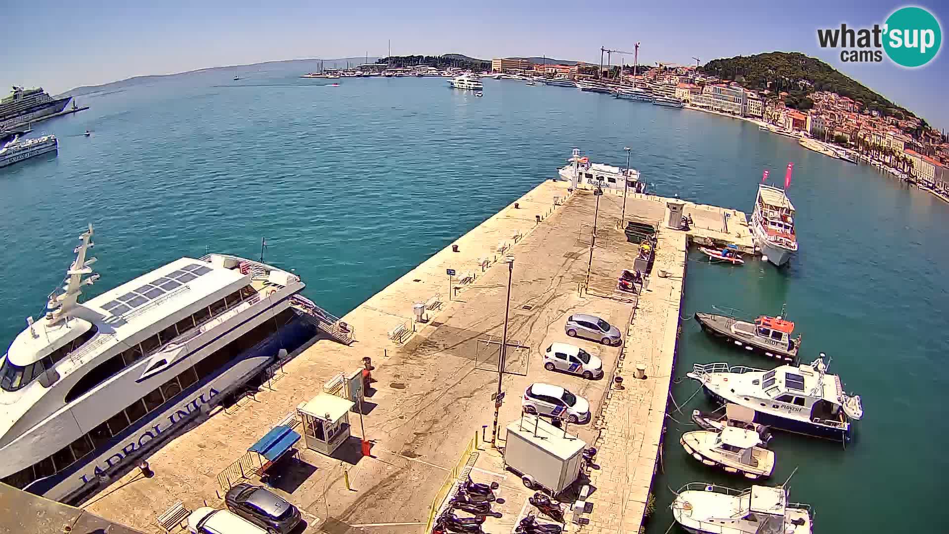 Split livecam panorama