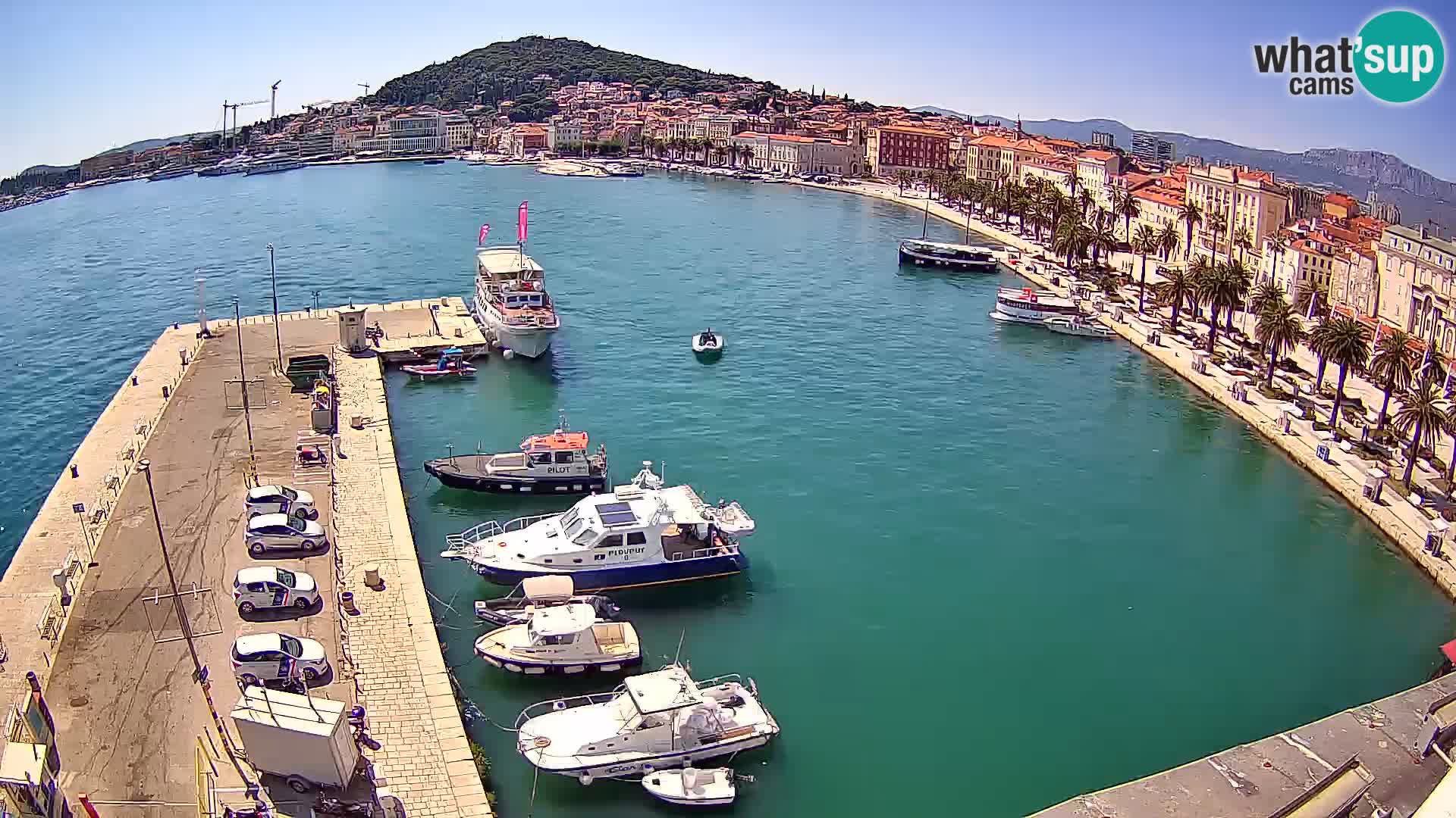 Webcam LIVE Split riva and port