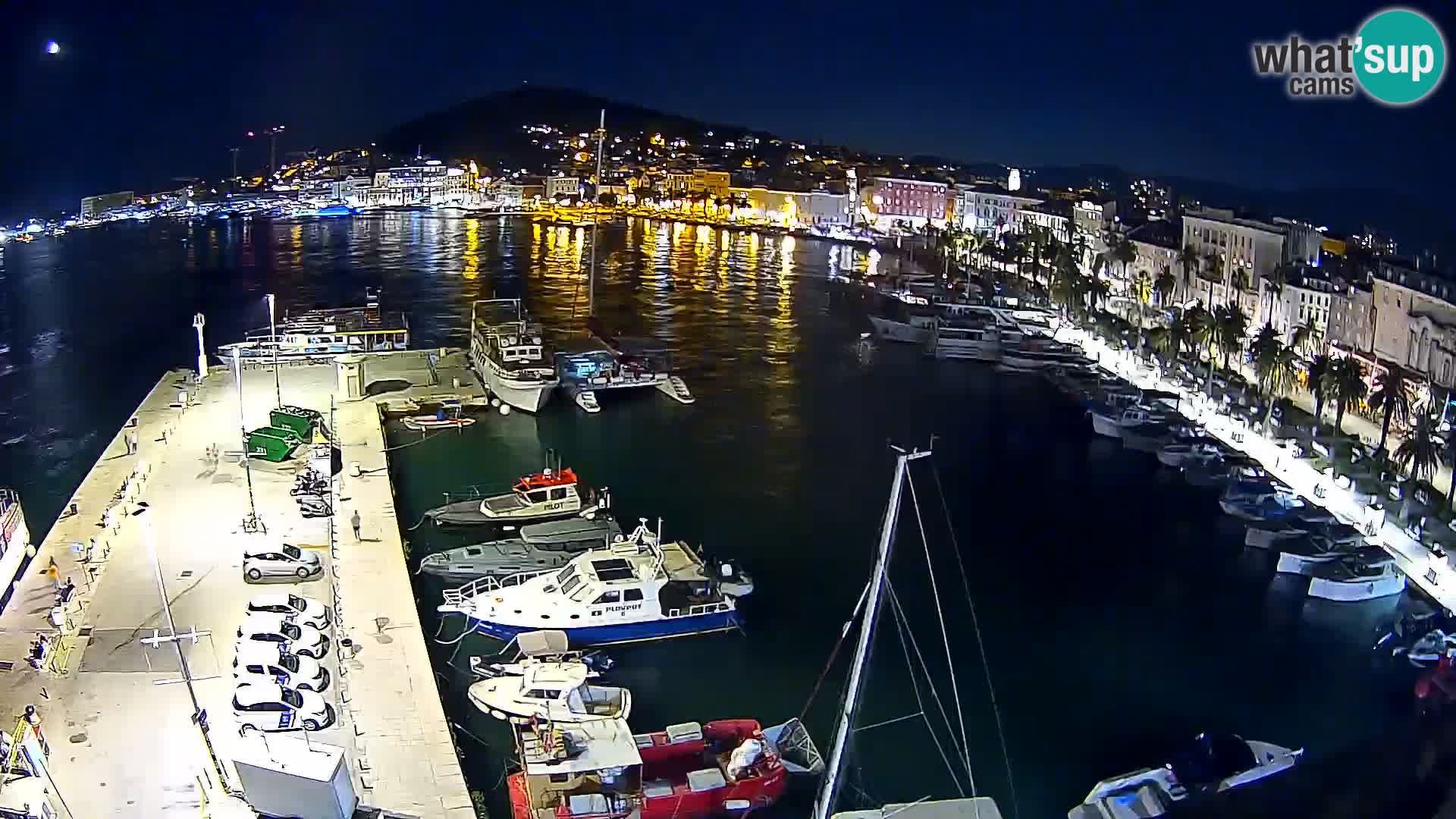 Webcam LIVE Split riva and port