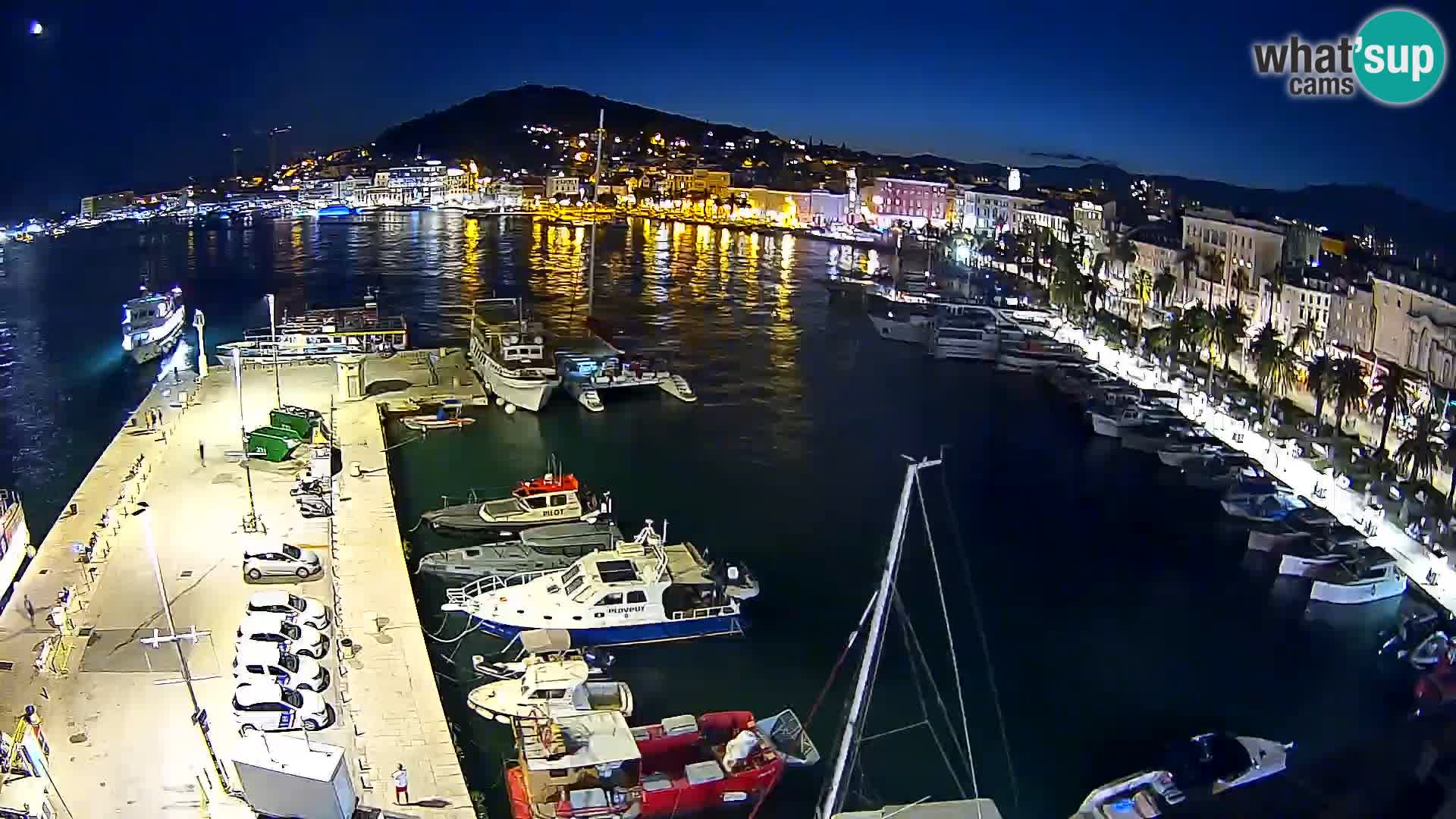 Webcam LIVE Split riva and port