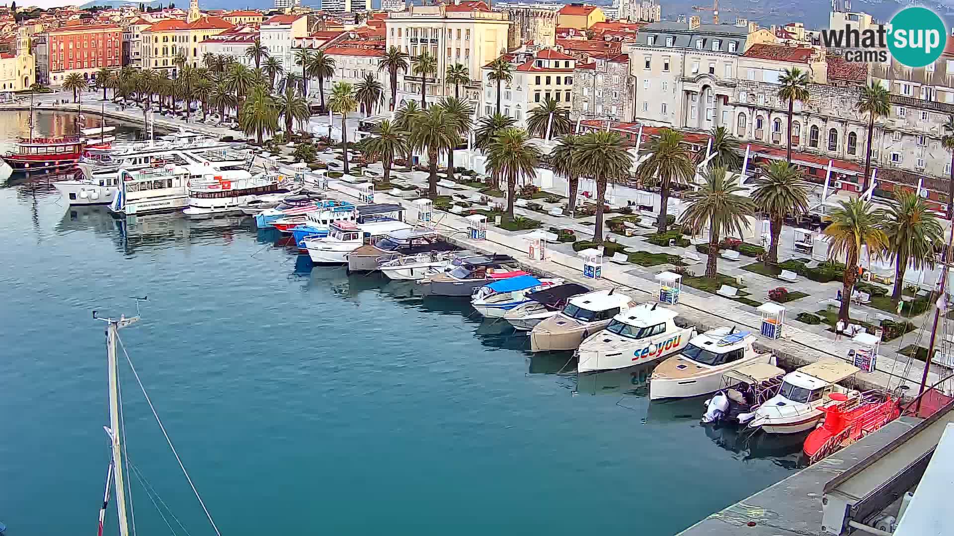Split Riva Live webcam panorama