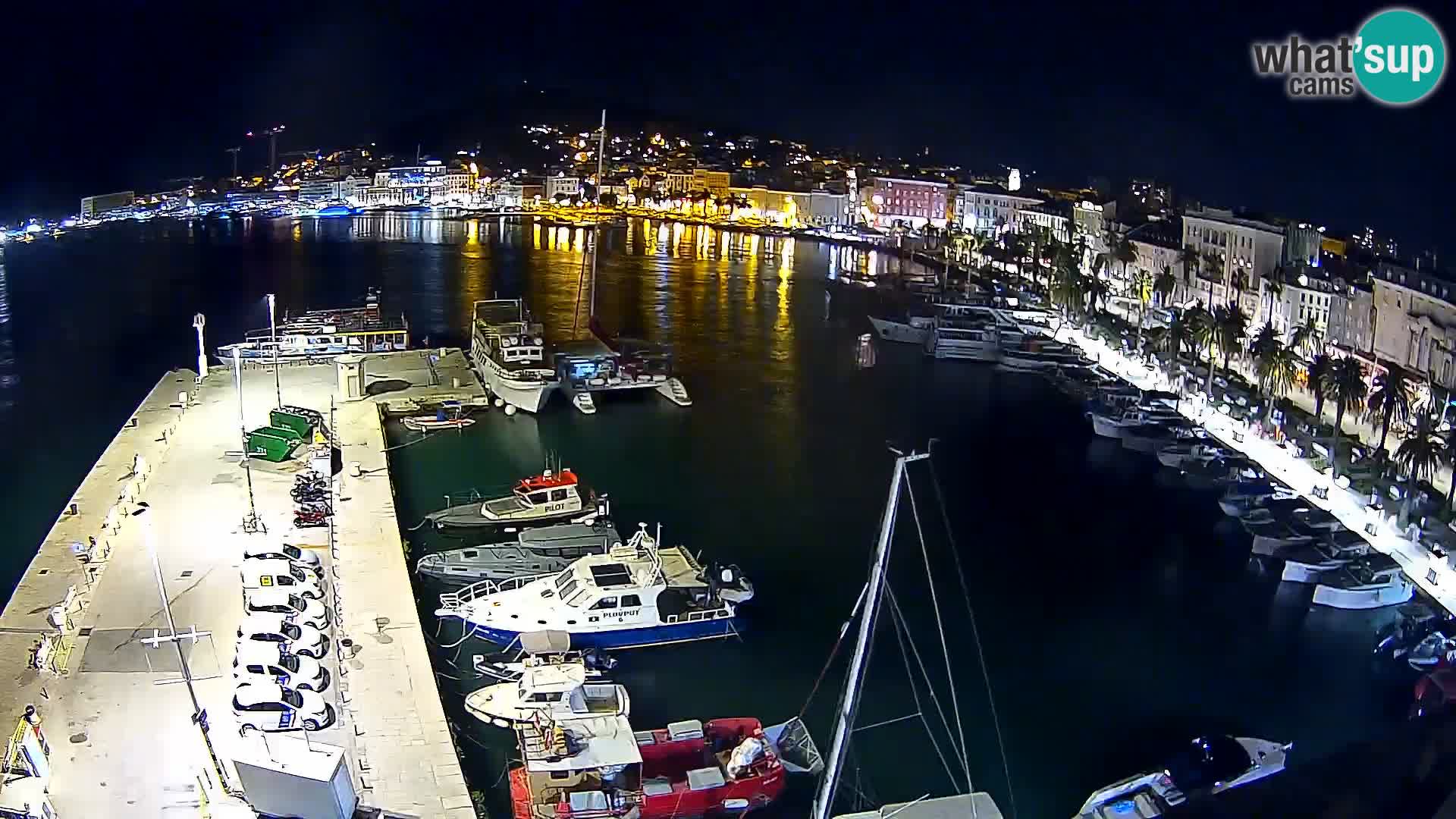 Webcam LIVE Split riva and port