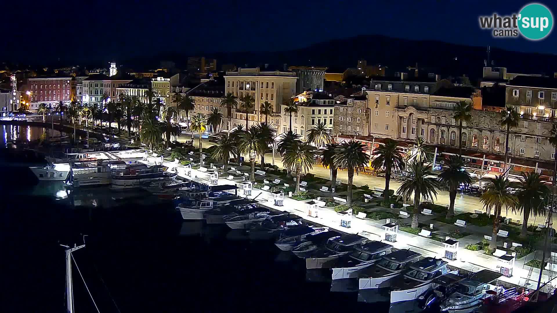 Split Riva Live webcam panorama