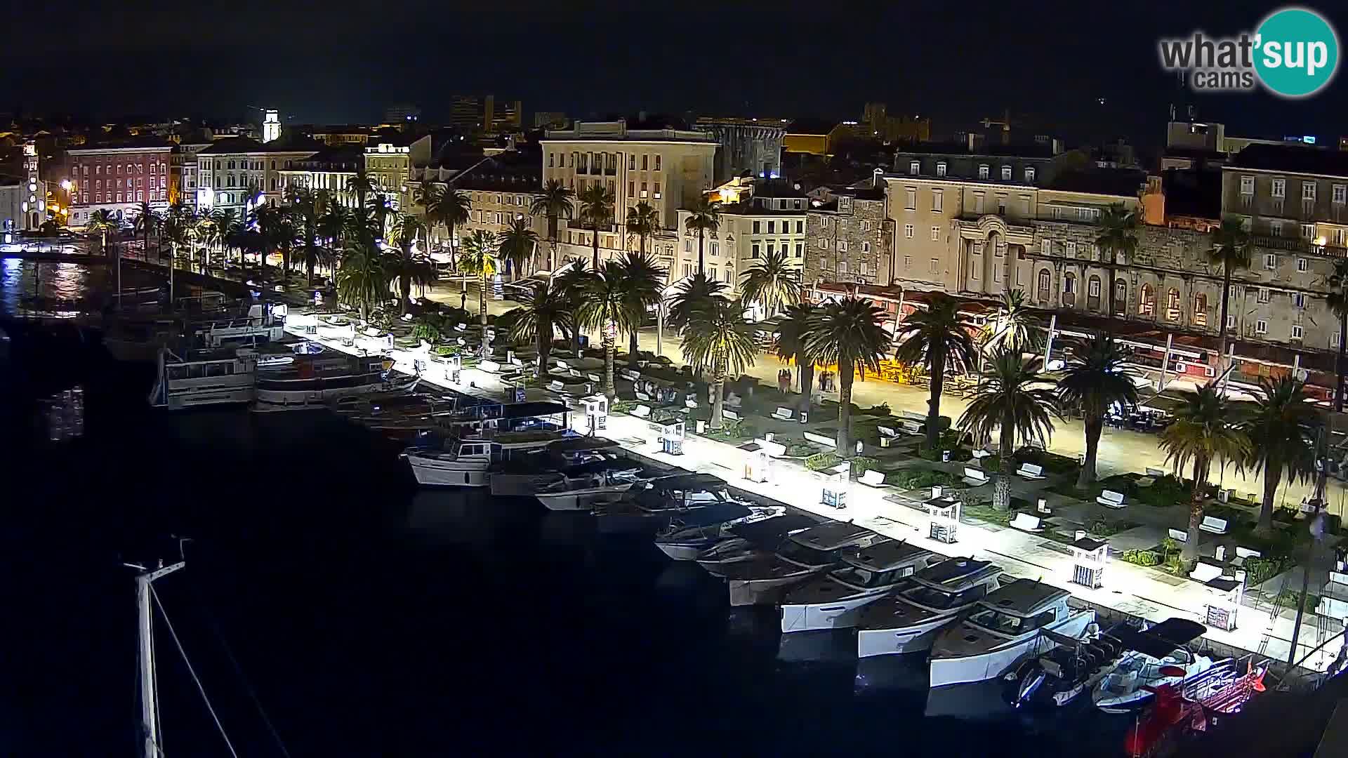 Split Riva Live webcam panorama