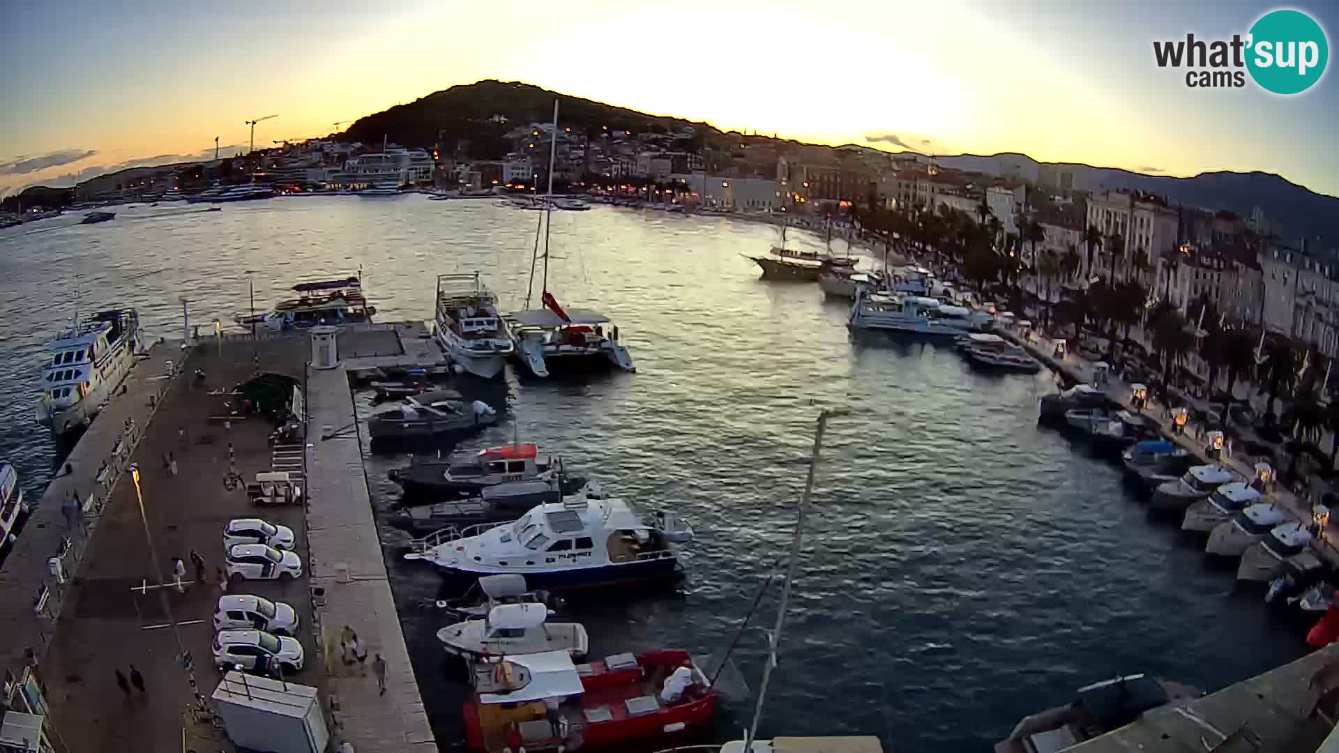 Webcam LIVE Split riva and port