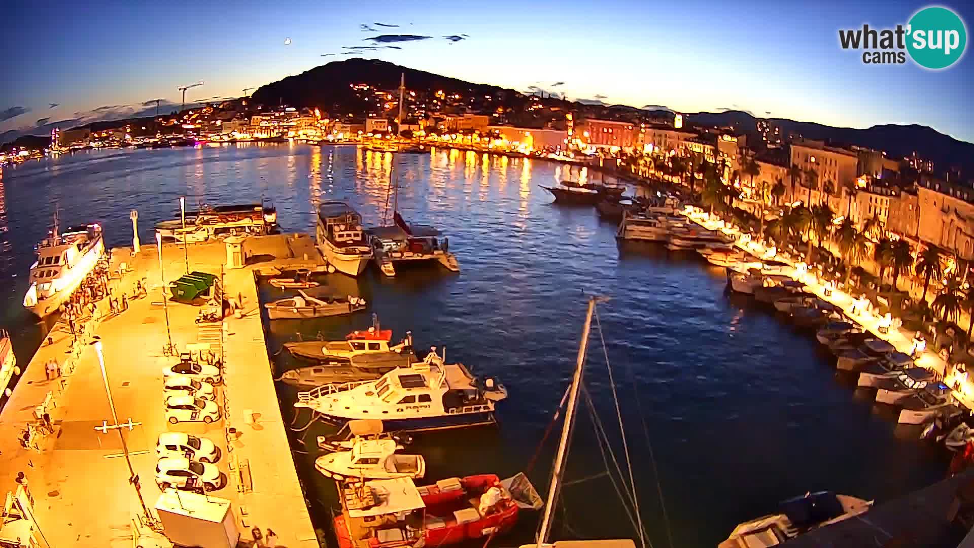 Webcam LIVE Split riva and port