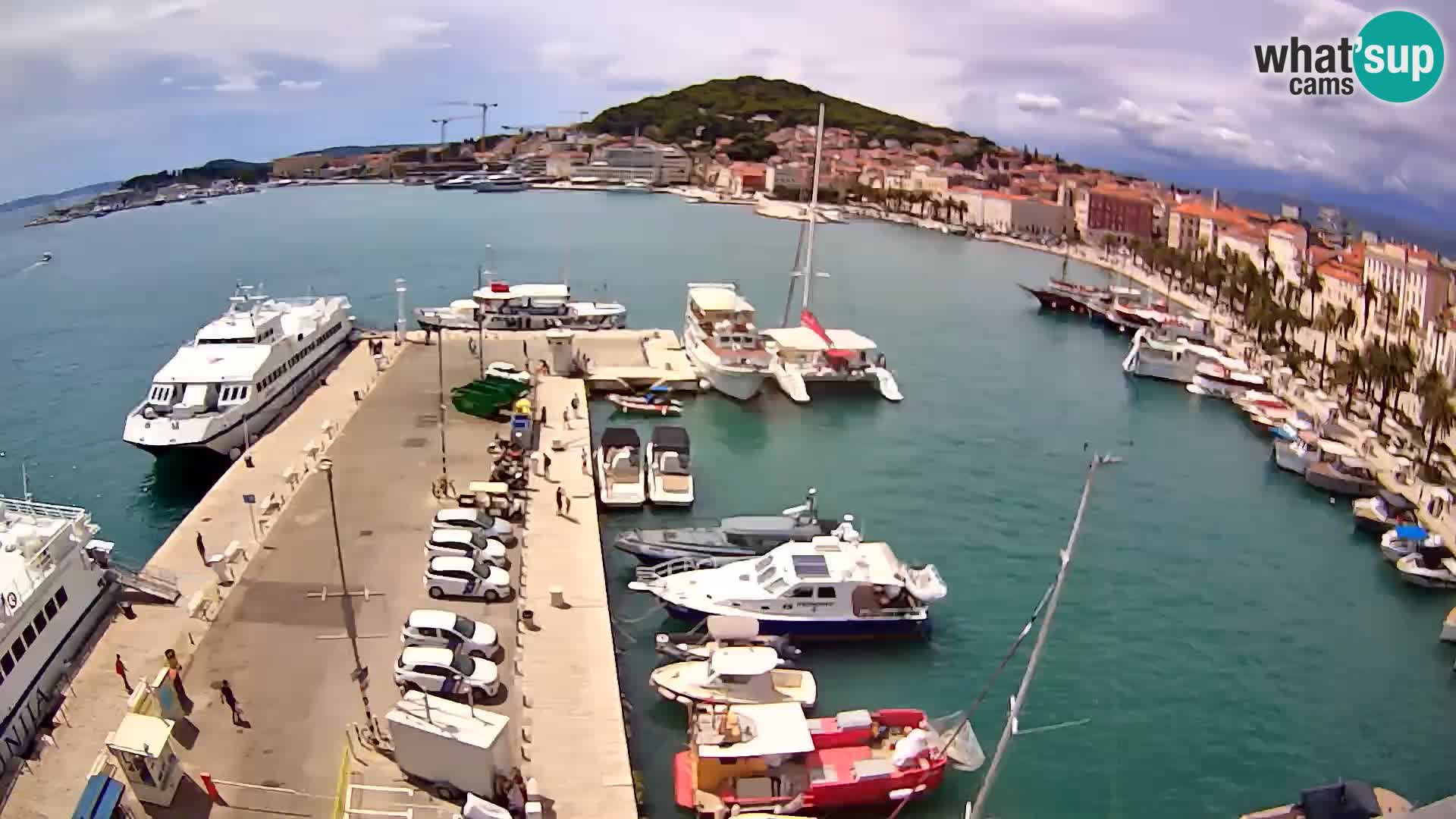 Webcam LIVE Split riva and port
