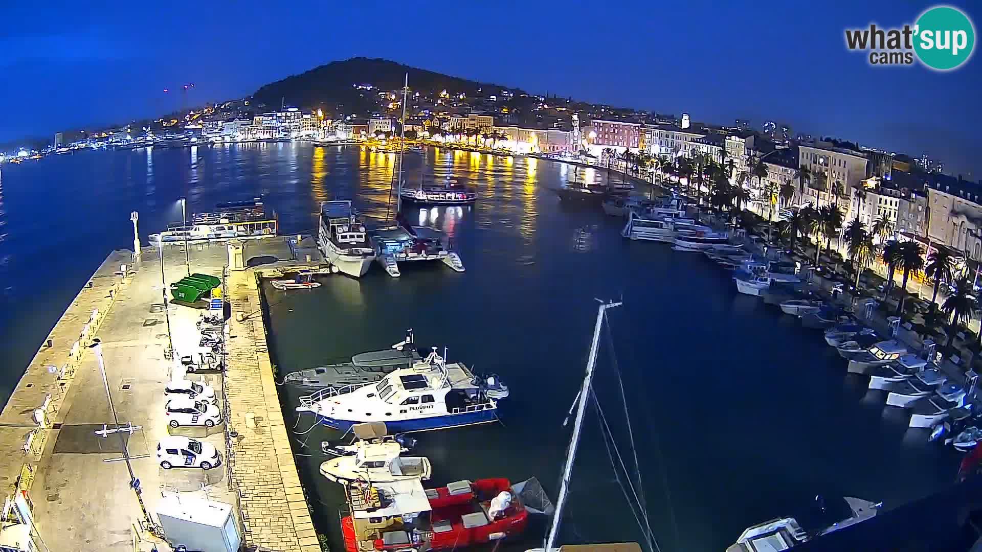 Webcam live Spalato riva e porto