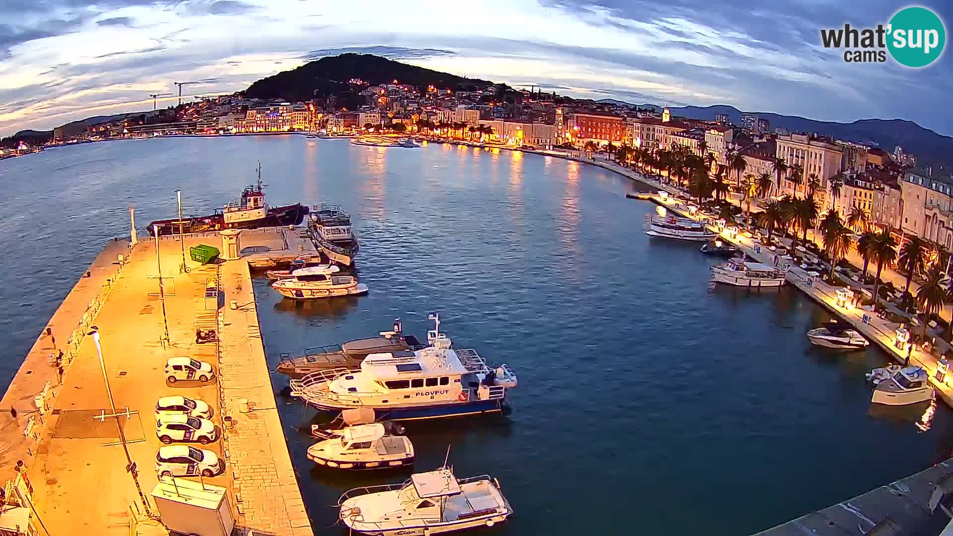 Split livecam panorama