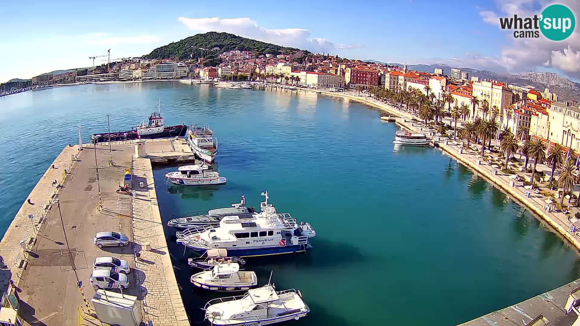 Split Riva Live webcam panorama