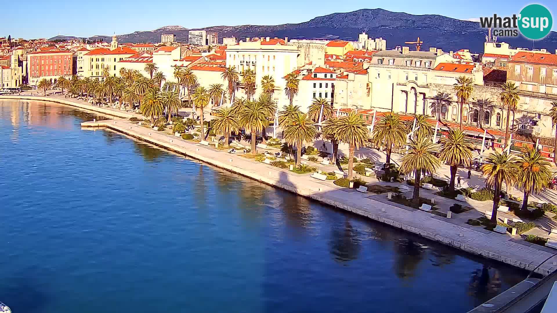 Split Riva Live webcam panorama