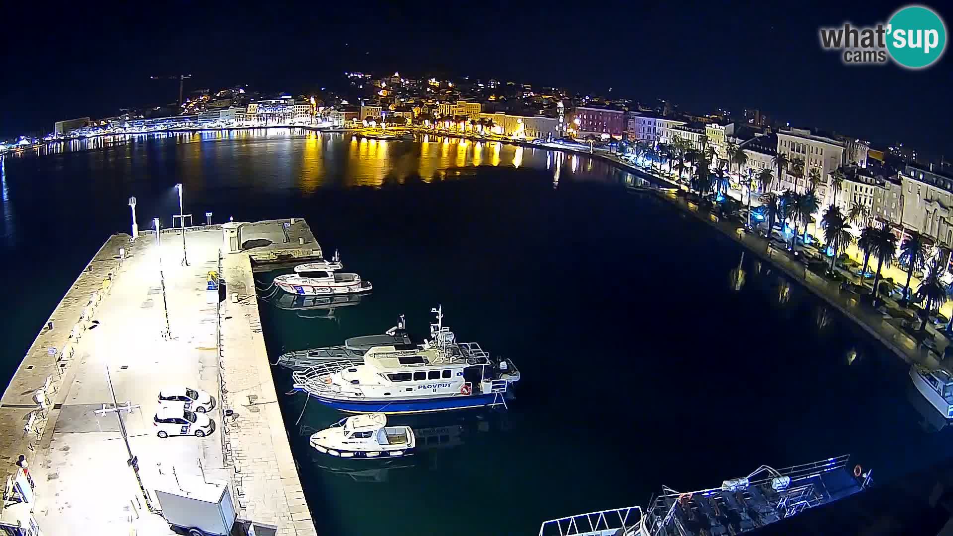 Webcam LIVE Split riva and port