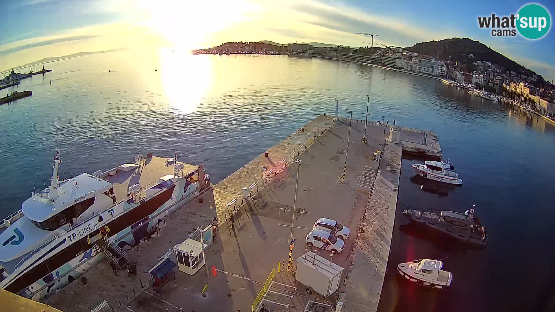 Split v živo panoramska kamera