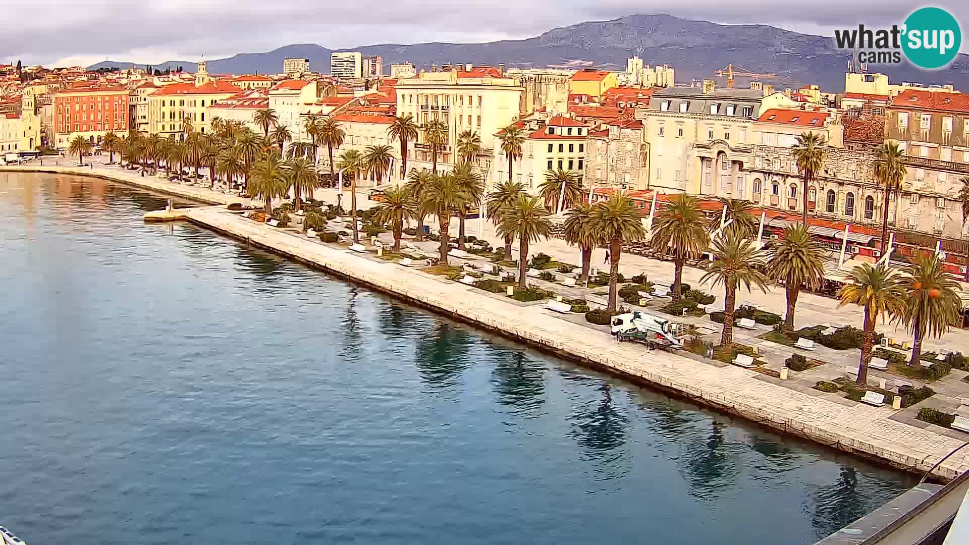 Split Riva Live webcam panorama