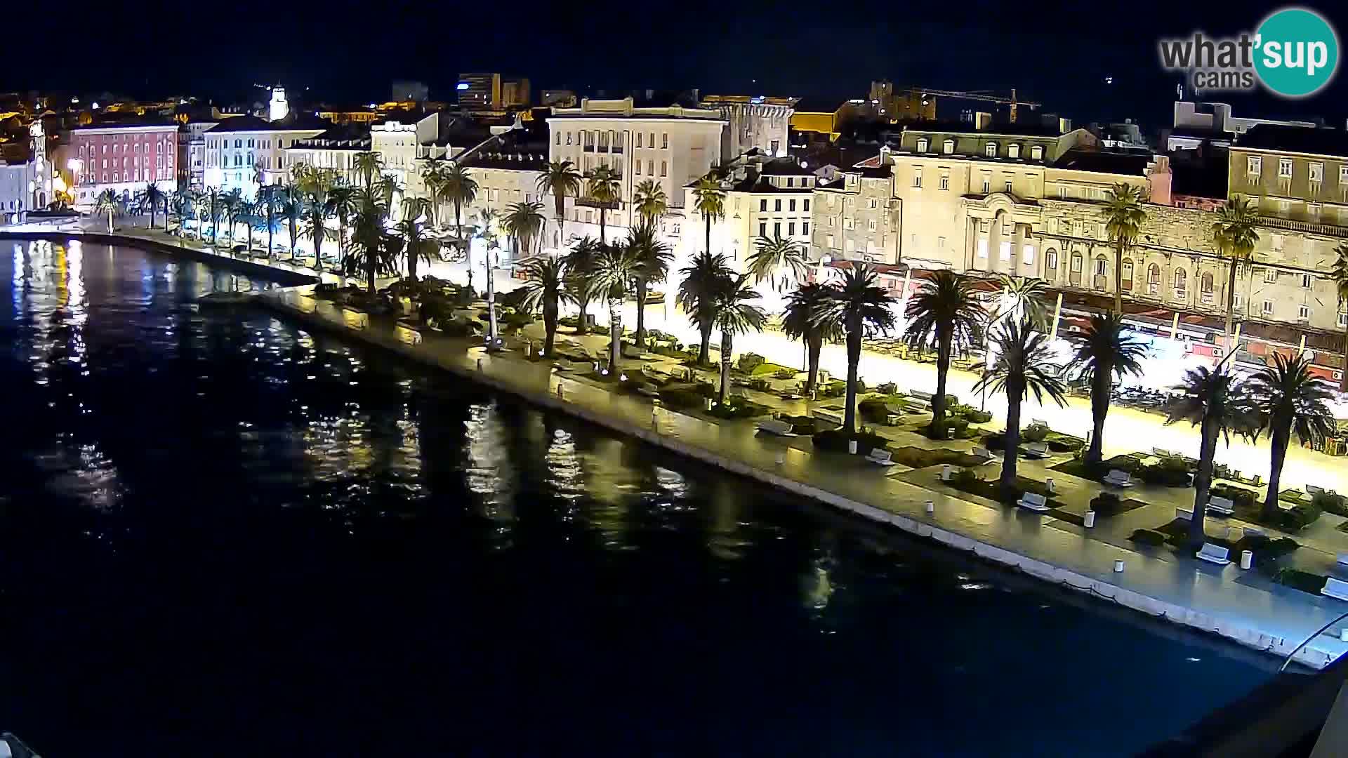 Split Riva Live webcam panorama