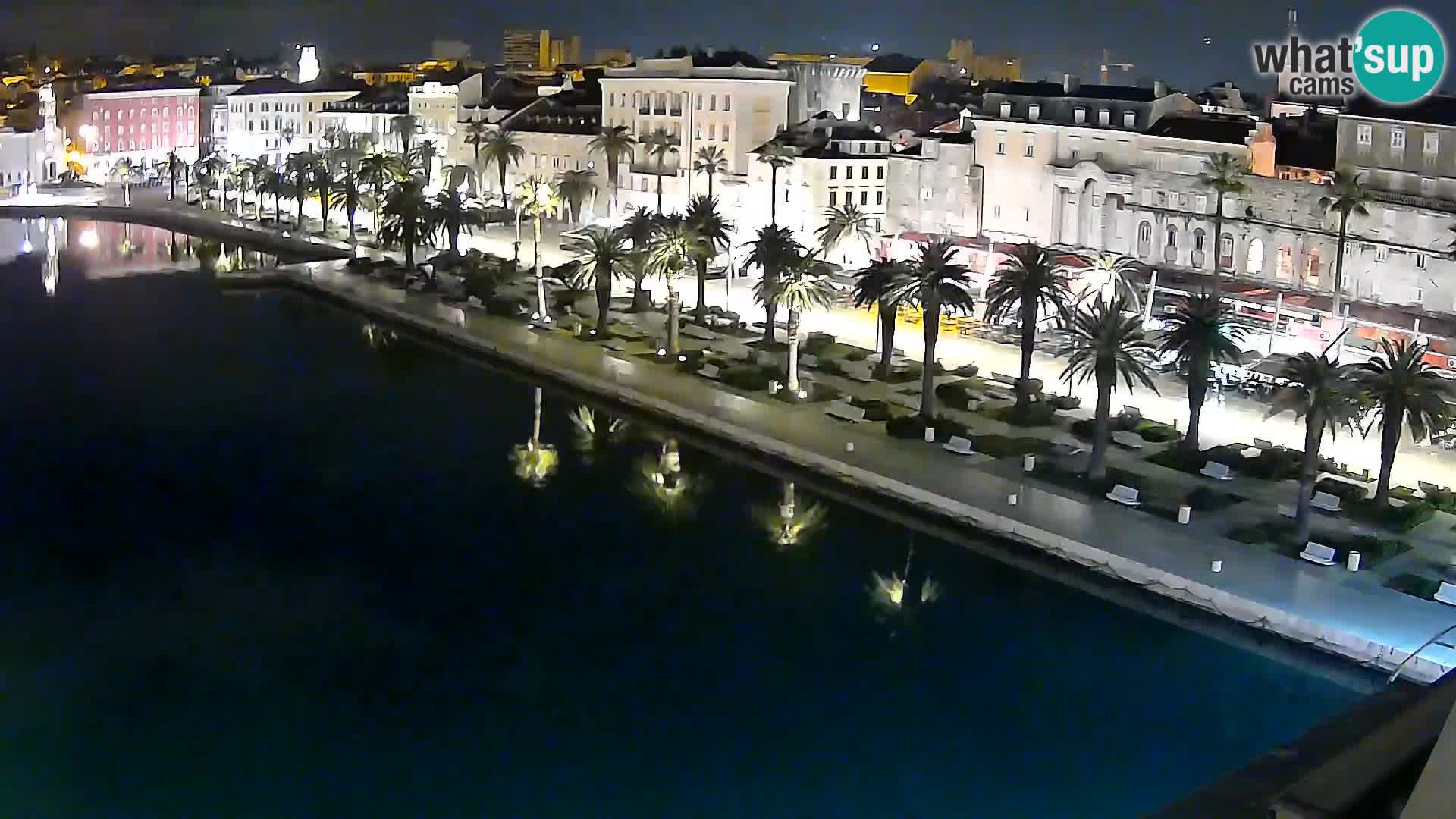 Split Riva Live webcam panorama
