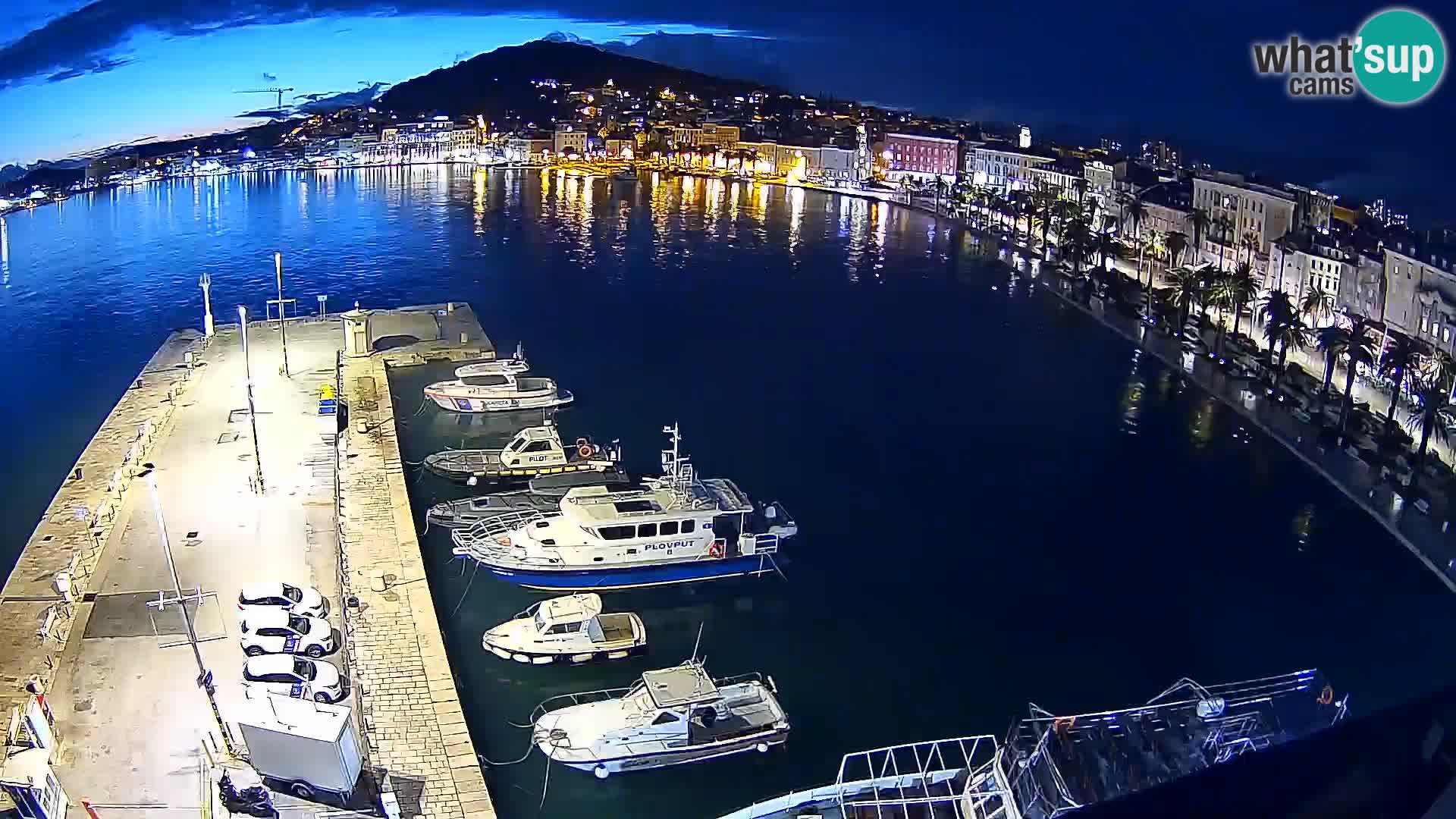 Split v živo panoramska kamera