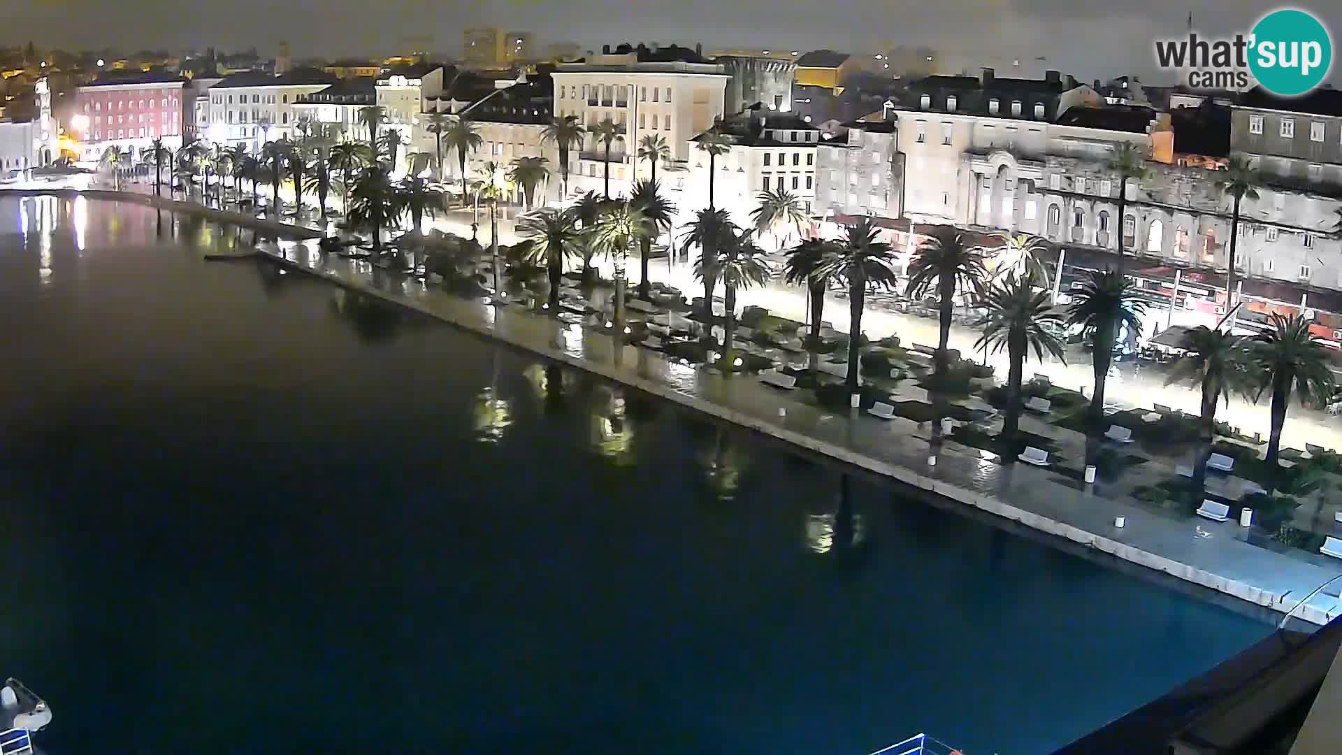 Split Riva Live webcam panorama