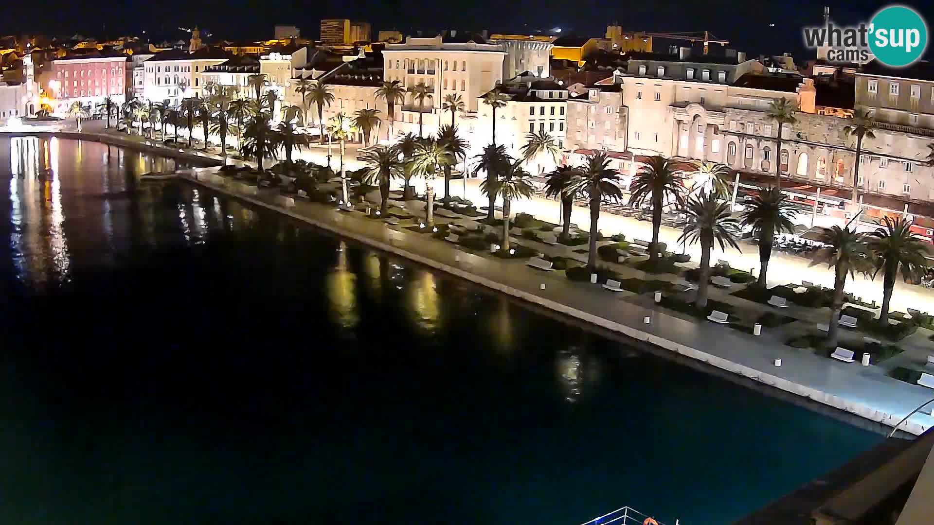 Split Riva Live webcam panorama