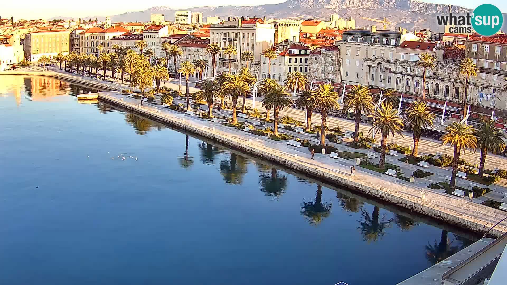 Split Riva Live webcam panorama