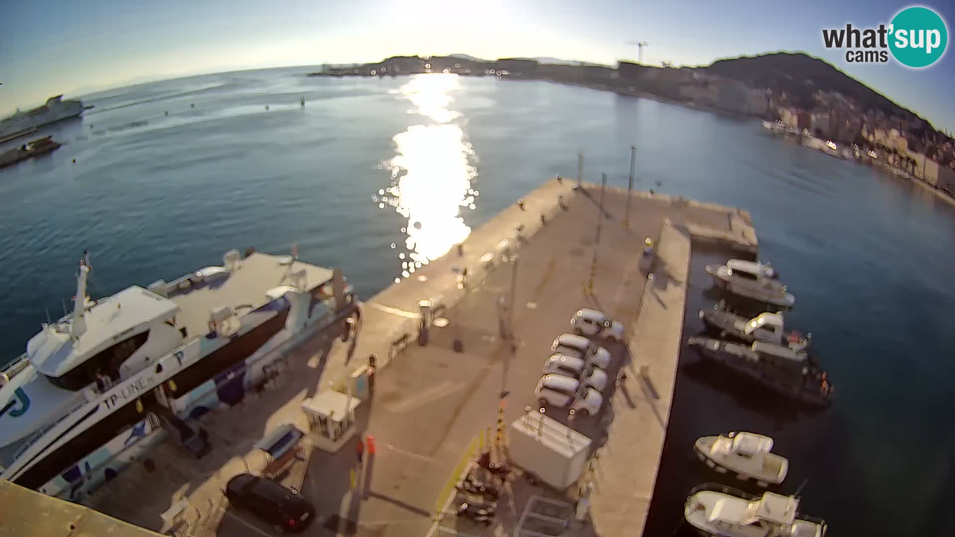 Webcam LIVE Split riva and port