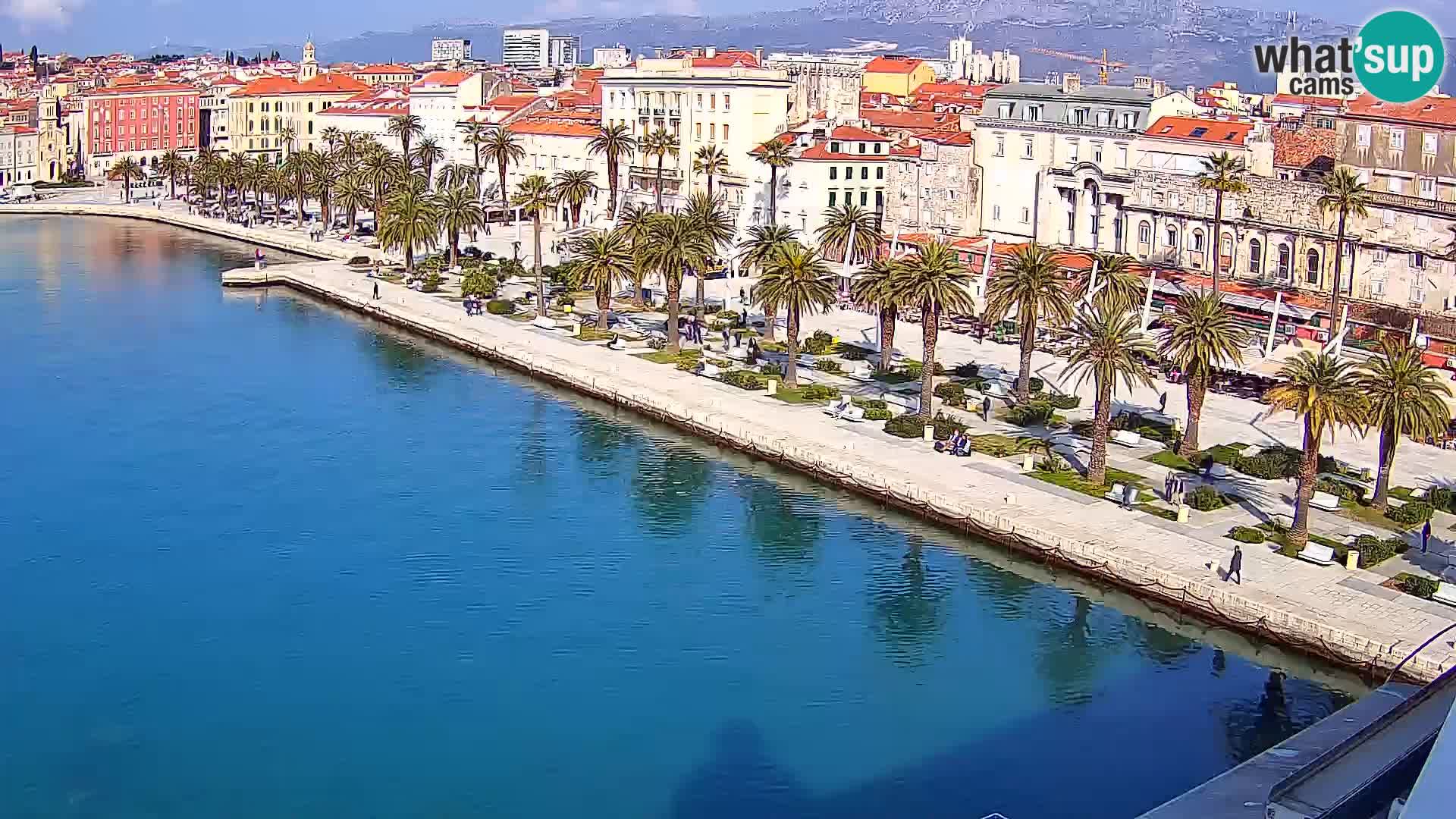 Split Riva Live webcam panorama